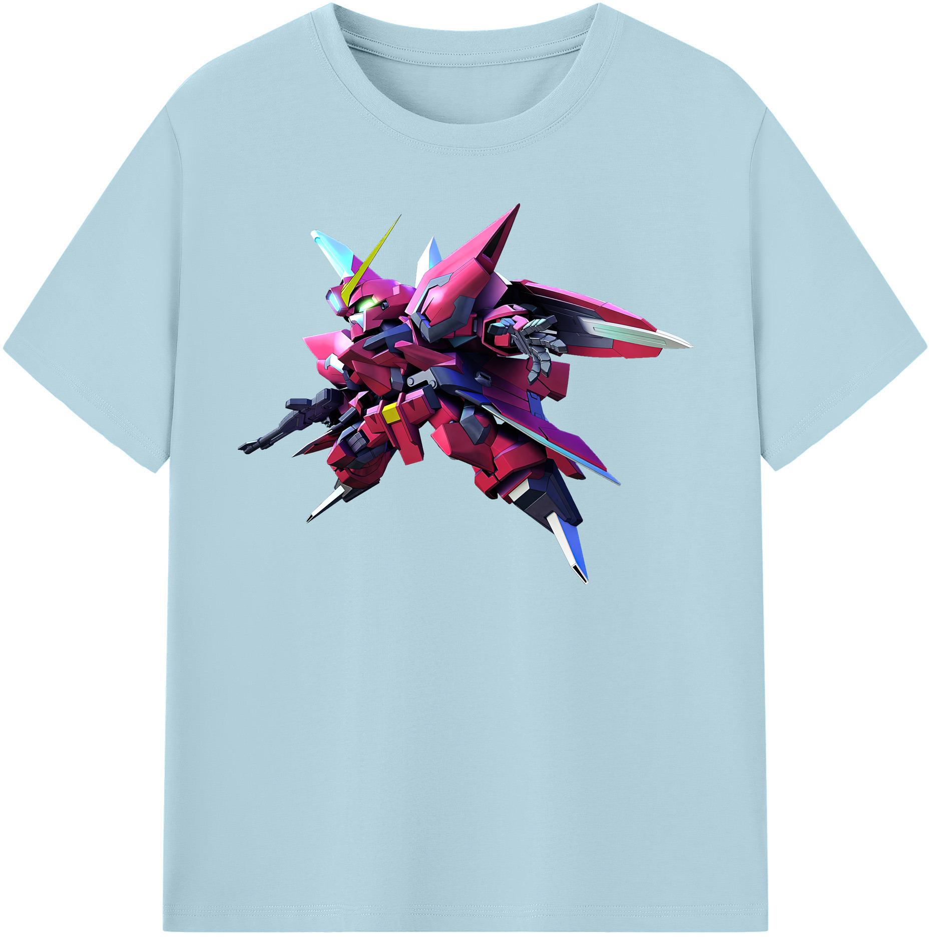 （画像用） 機動戦士ガンダム Mobile Suit Gundam 綿100％半袖Tシャツ（フロントプリント）